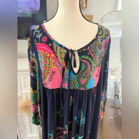 Reborn Blue Vibrant Dress - Picture 3 of 7